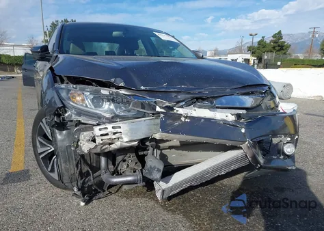 2018 Honda Civic Ex-L из США, поврежденный, VIN JHMFC1F76JX011250